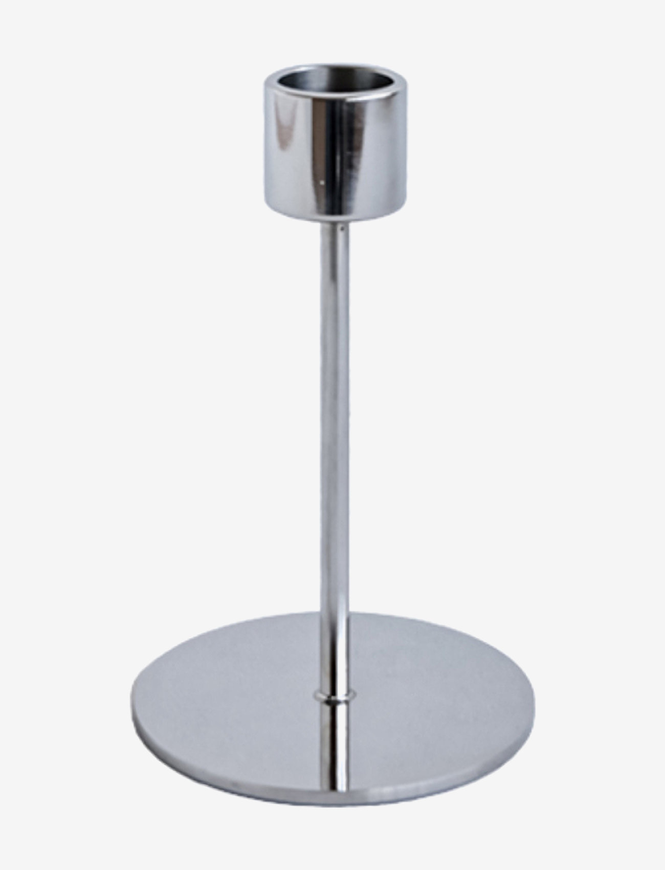 Cooee Design Candlestick 13cm - Cooee Design - STAINLESS STEEL / silver