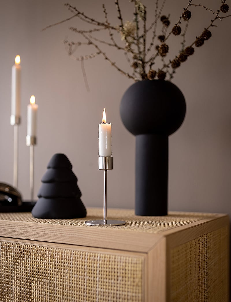 Cooee Design - Candlestick 13cm - die niedrigsten preise - stainless steel - 2