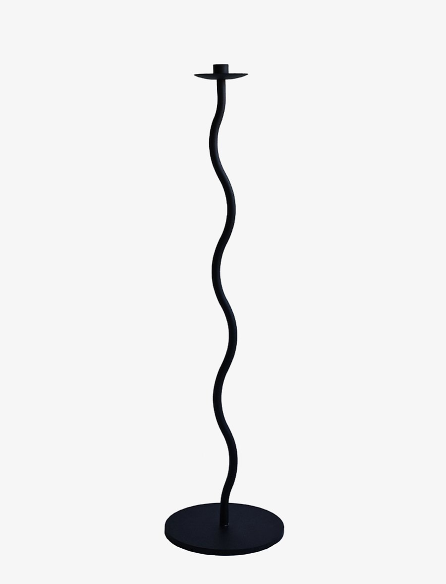 Cooee Design - Curved Candleholder 85cm - nach preis einkaufen - black - 1