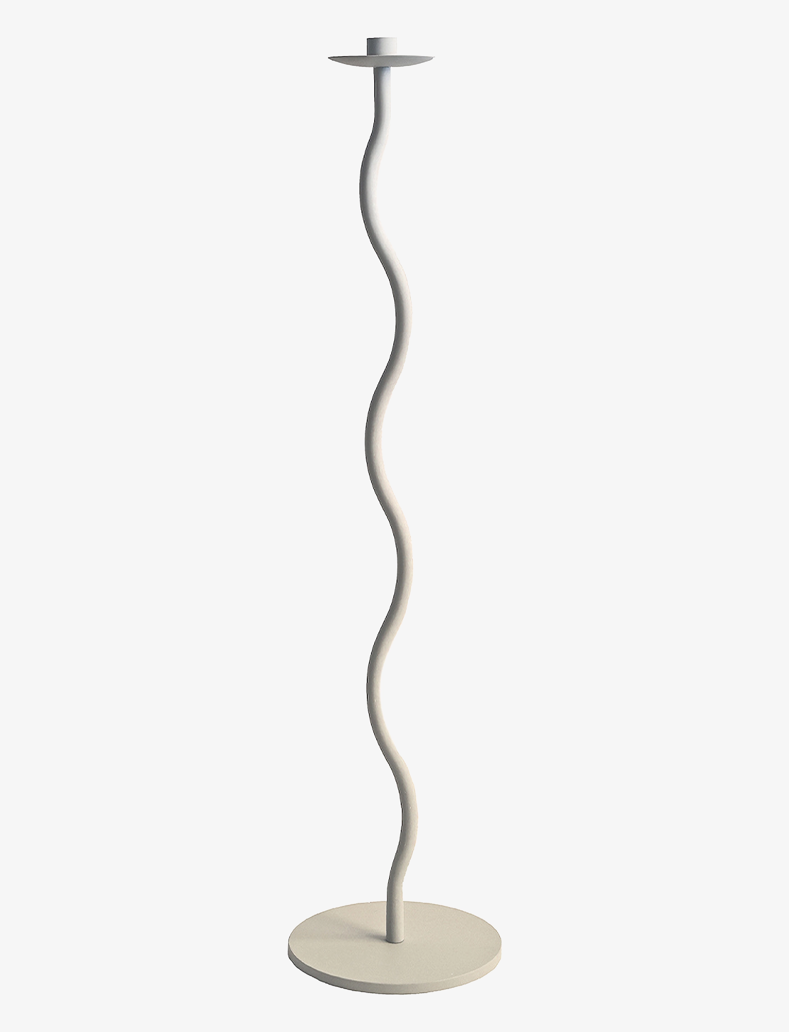 COOEE DESIGN Curved Candleholder 85Cm Beige - H:85CM - Unisex