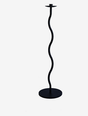 Curved Candleholder 75cm - BLACK