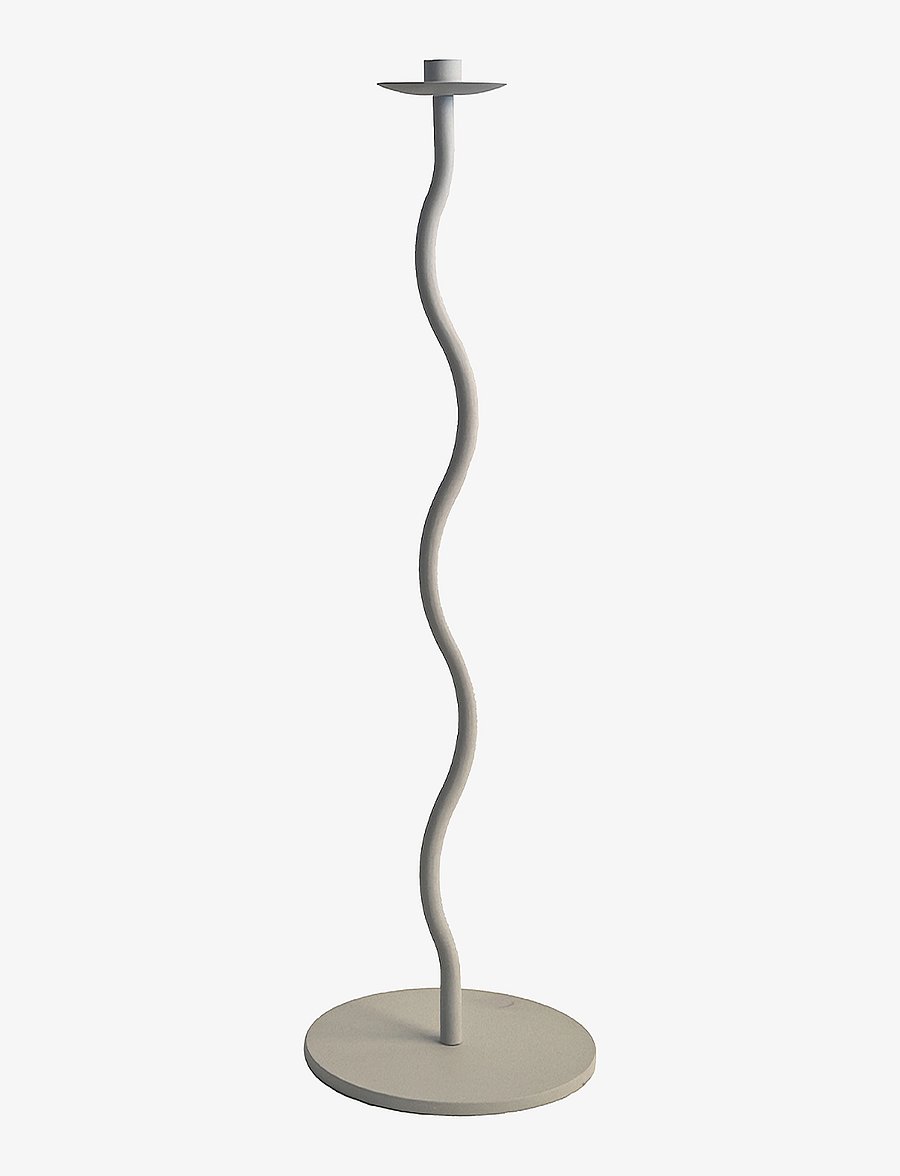 Cooee Design - Curved Candleholder 75cm - küünlajalad - sand - 0