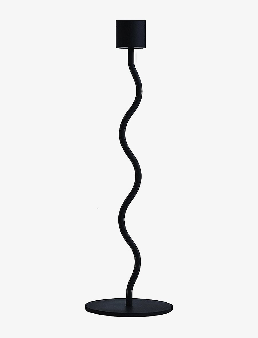 Cooee Design - Curved Candleholder - kerzenständer - black - 1