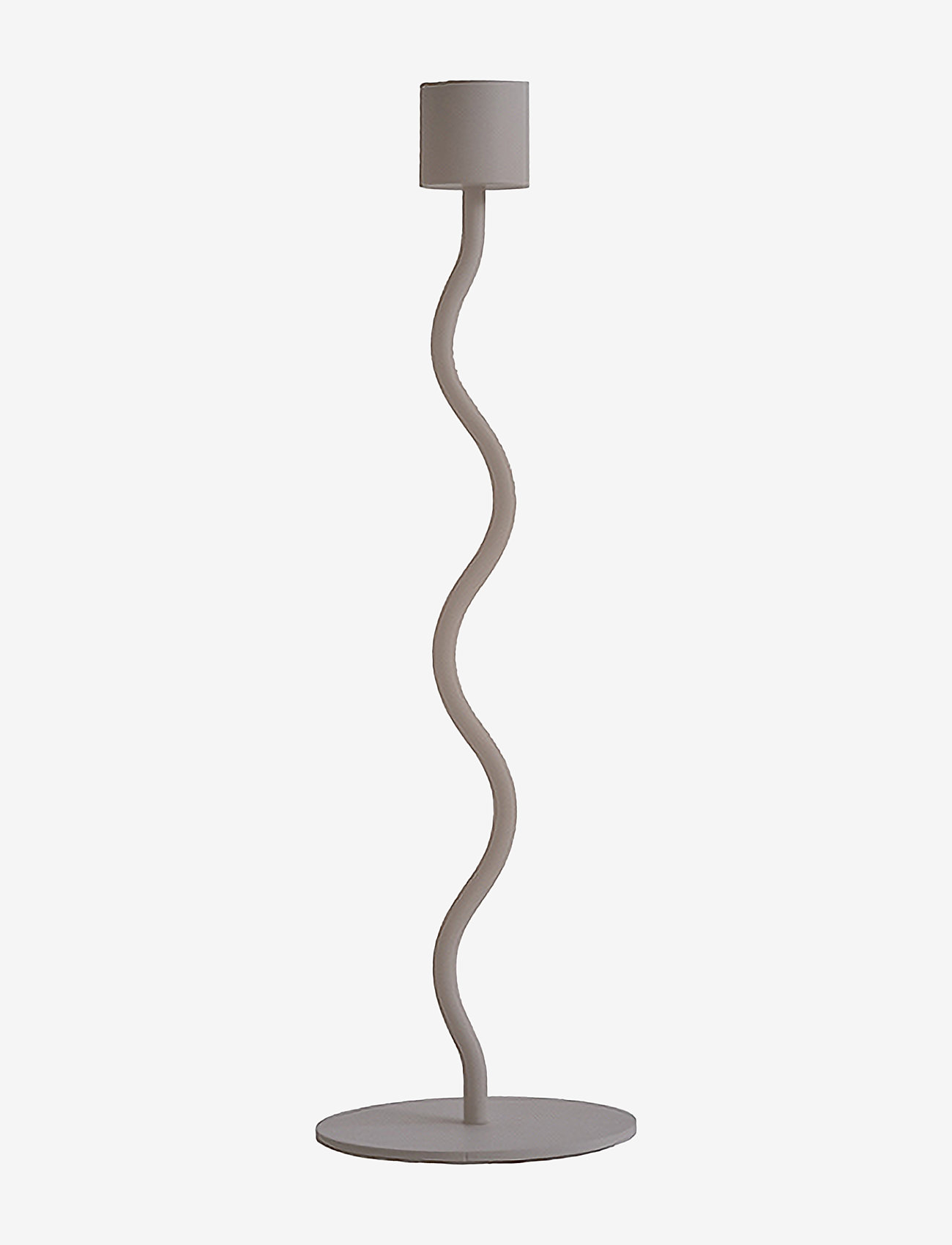 Cooee Design - Curved Candlestick - die niedrigsten preise - taupe - 0