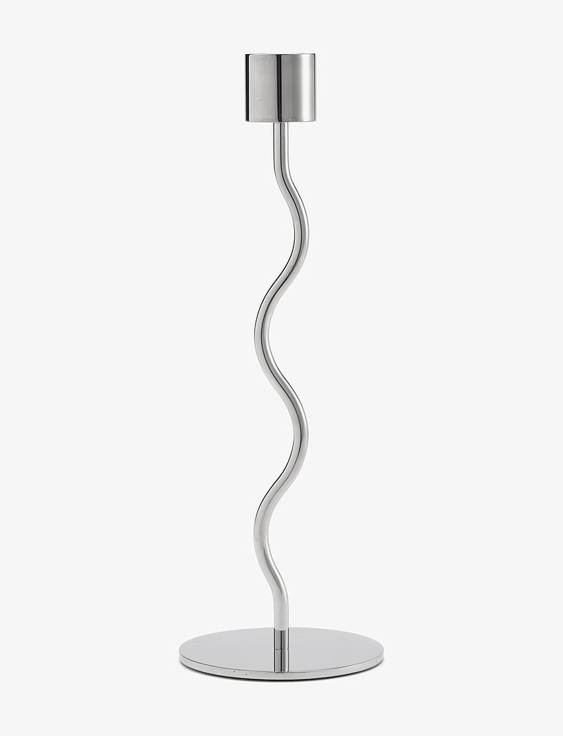 Cooee Design - Curved Candleholder - küünlajalad - stainless steel - 0