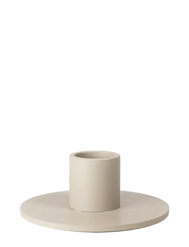 Cooee Design - Candlestick Low 30mm Stainless Steel - nach preis einkaufen - sand - 0