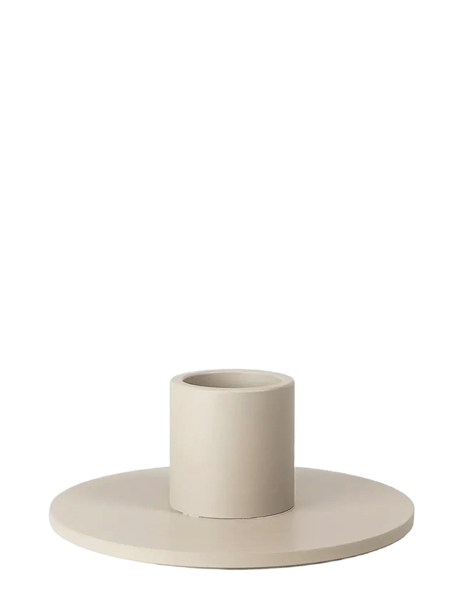 Cooee Design - Candlestick Low 30mm Sand - kerzenständer - sand - 1