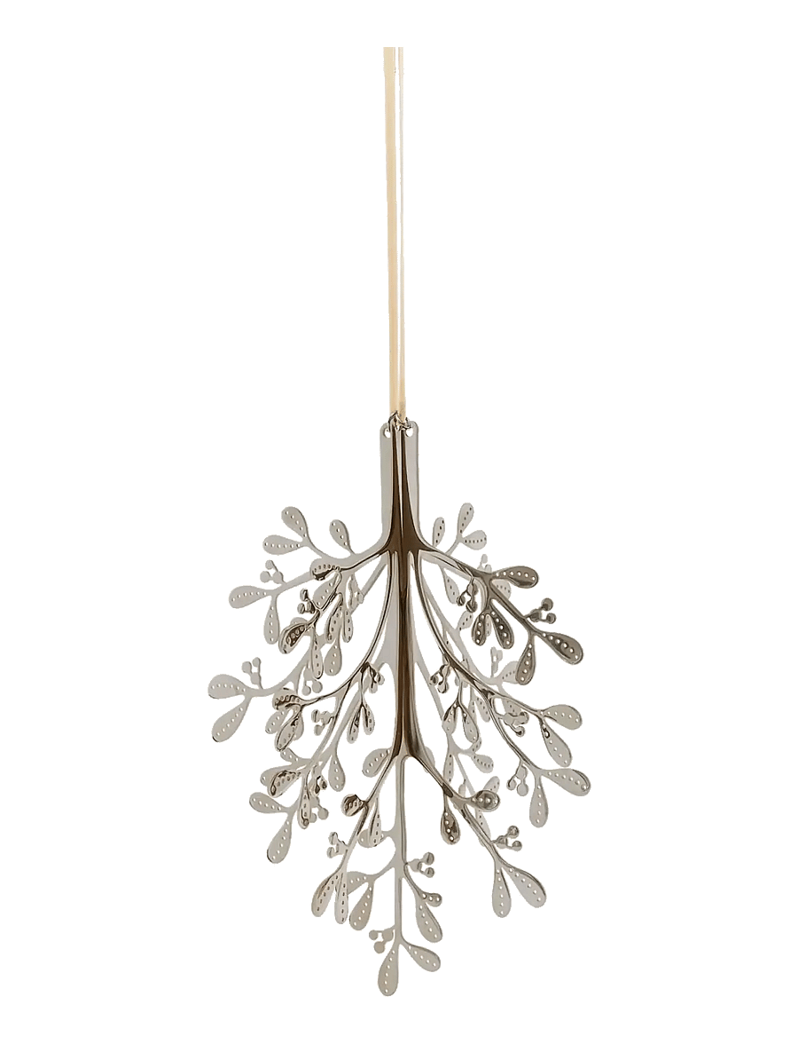 Cooee Design - Christmas Deco Mistletoe 29cm Stainless Steel - weihnachtskugeln - stainless steel - 1