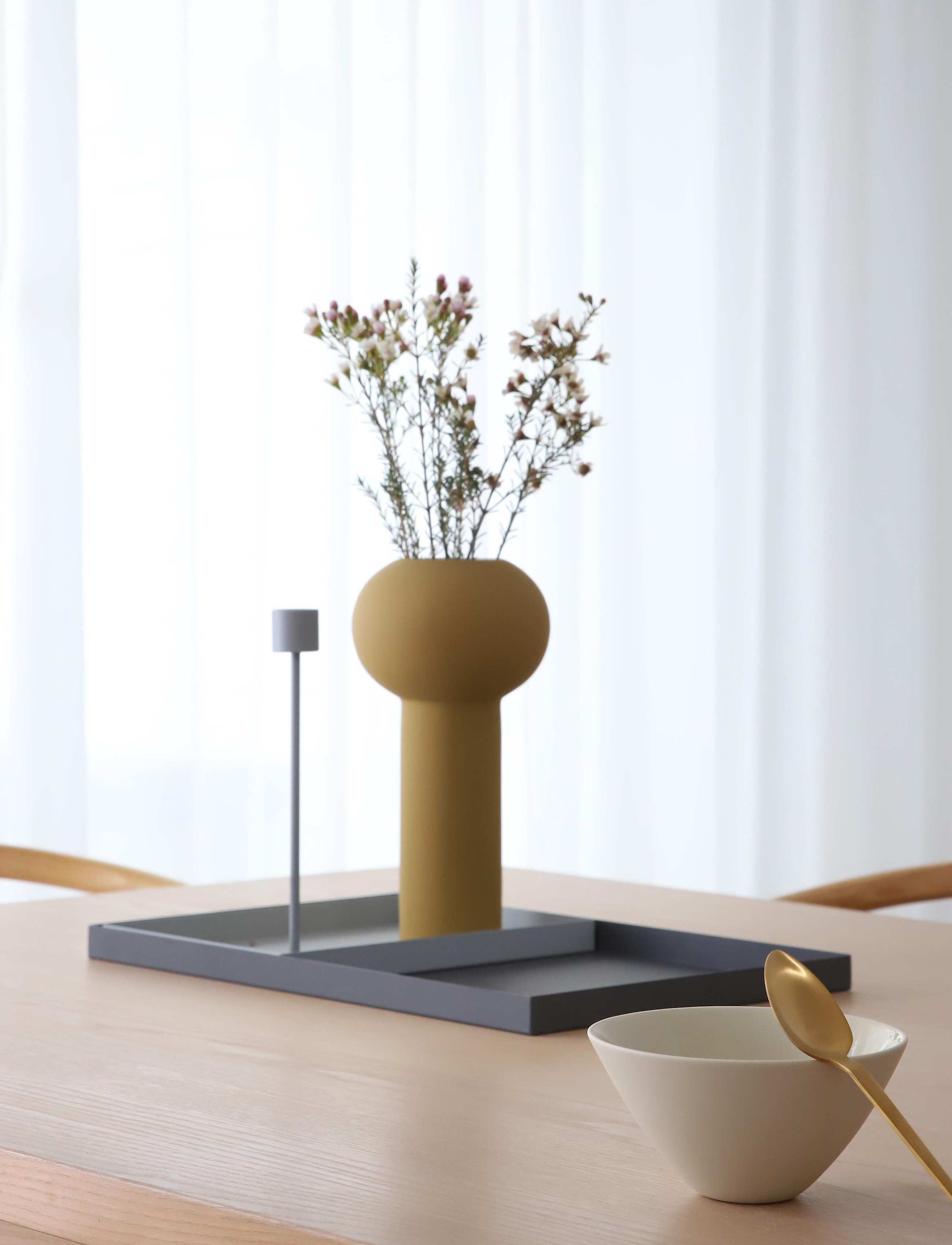 Cooee Design - Tray 245x175x20mm - laveste priser - light grey - 1