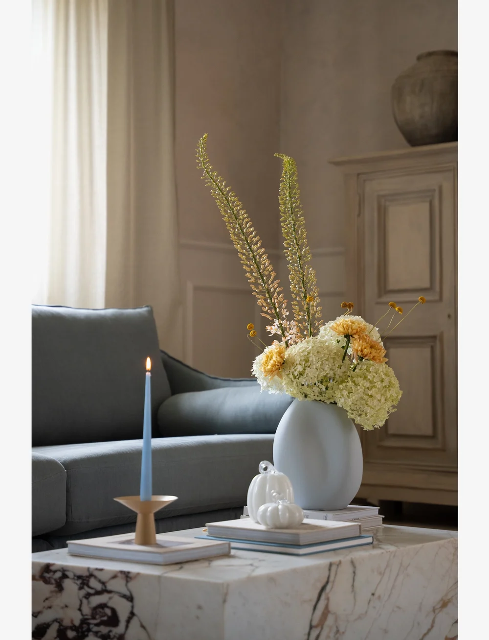 Cooee Design - Uma Candle - küünlajalad - peanut - 1