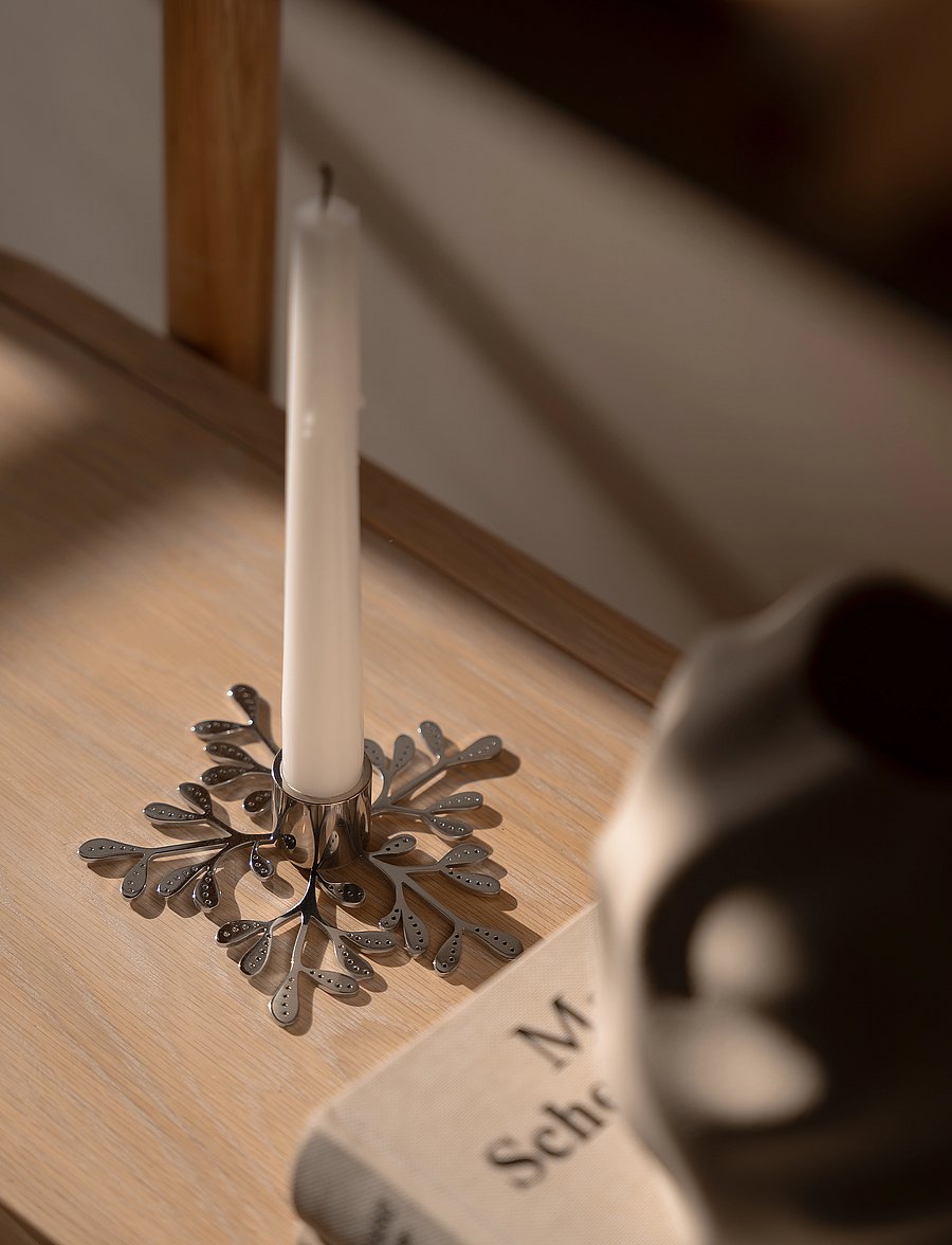 Cooee Design - Mistletoe Candle Stainless Steel - osta hinna alusel - stainless steel - 2