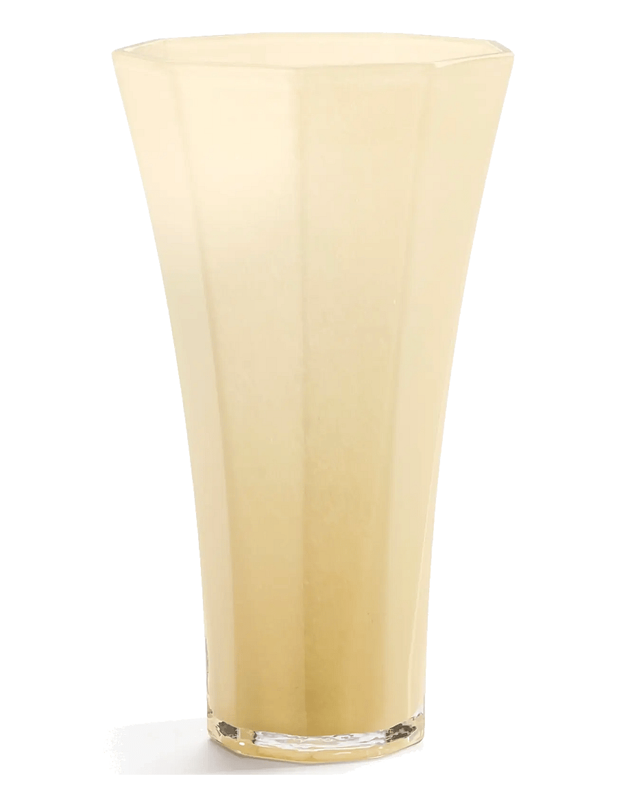 Cooee Design - Liliane Vase 28cm Butter Yellow - vasen - butter yellow - 1