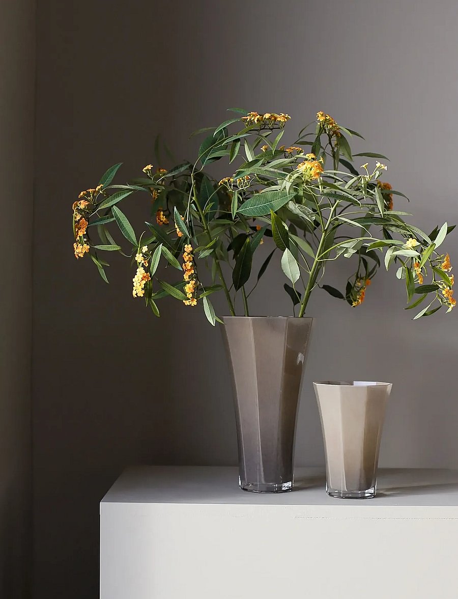 Cooee Design - Liliane Vase 28cm Sand - vasen - sand - 0