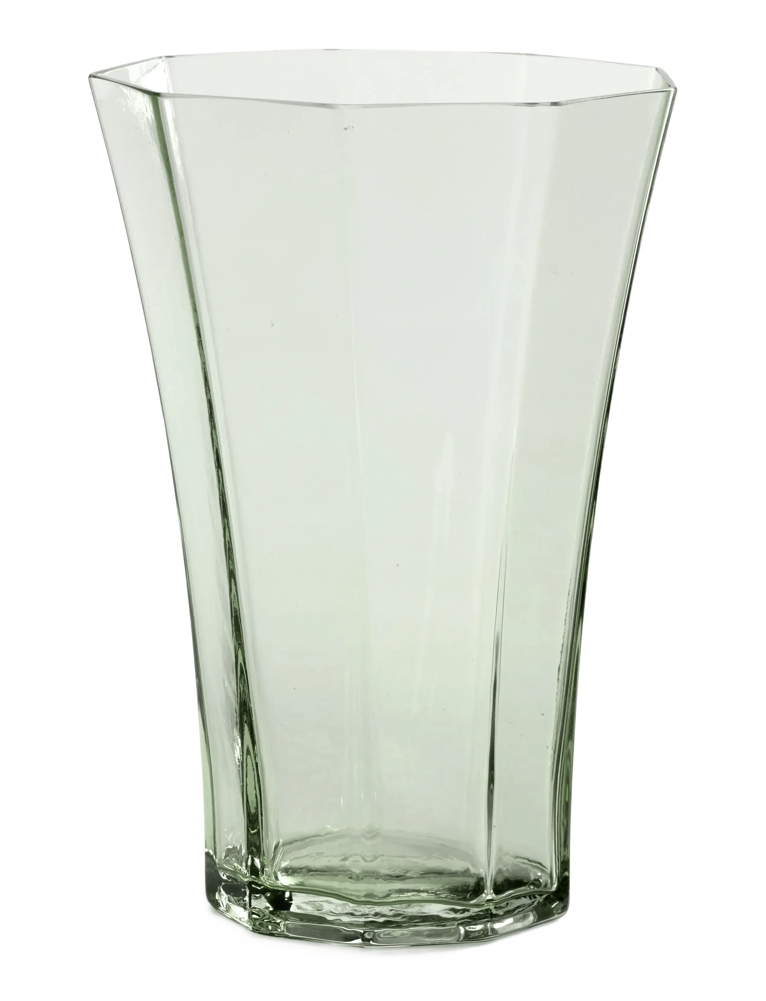 COOEE DESIGN Liliané Vase 18Cm Bottle Grün Grün - One Size - Unisex