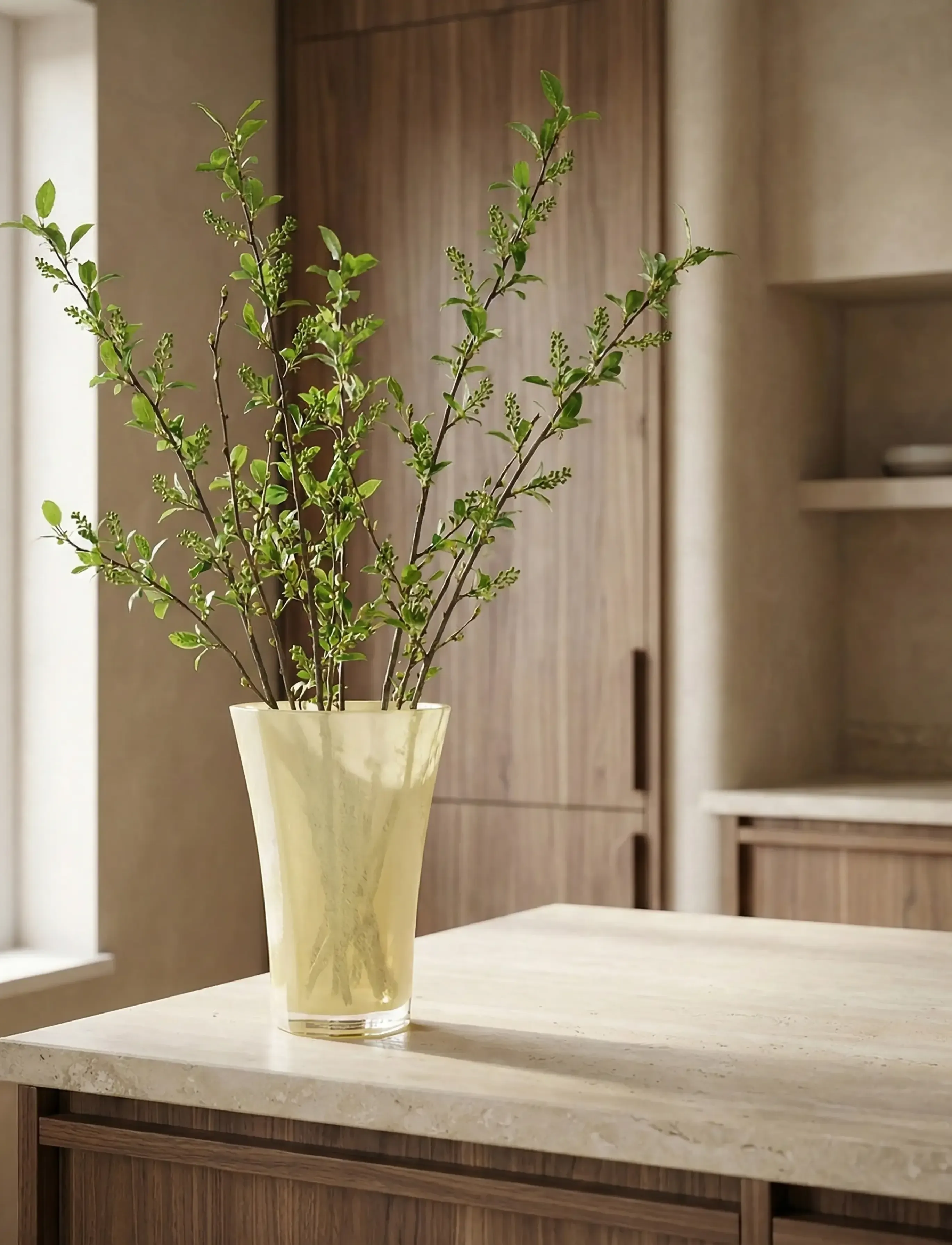 Cooee Design - Liliane Vase 18cm Butter Yellow - vases - butter yellow - 3