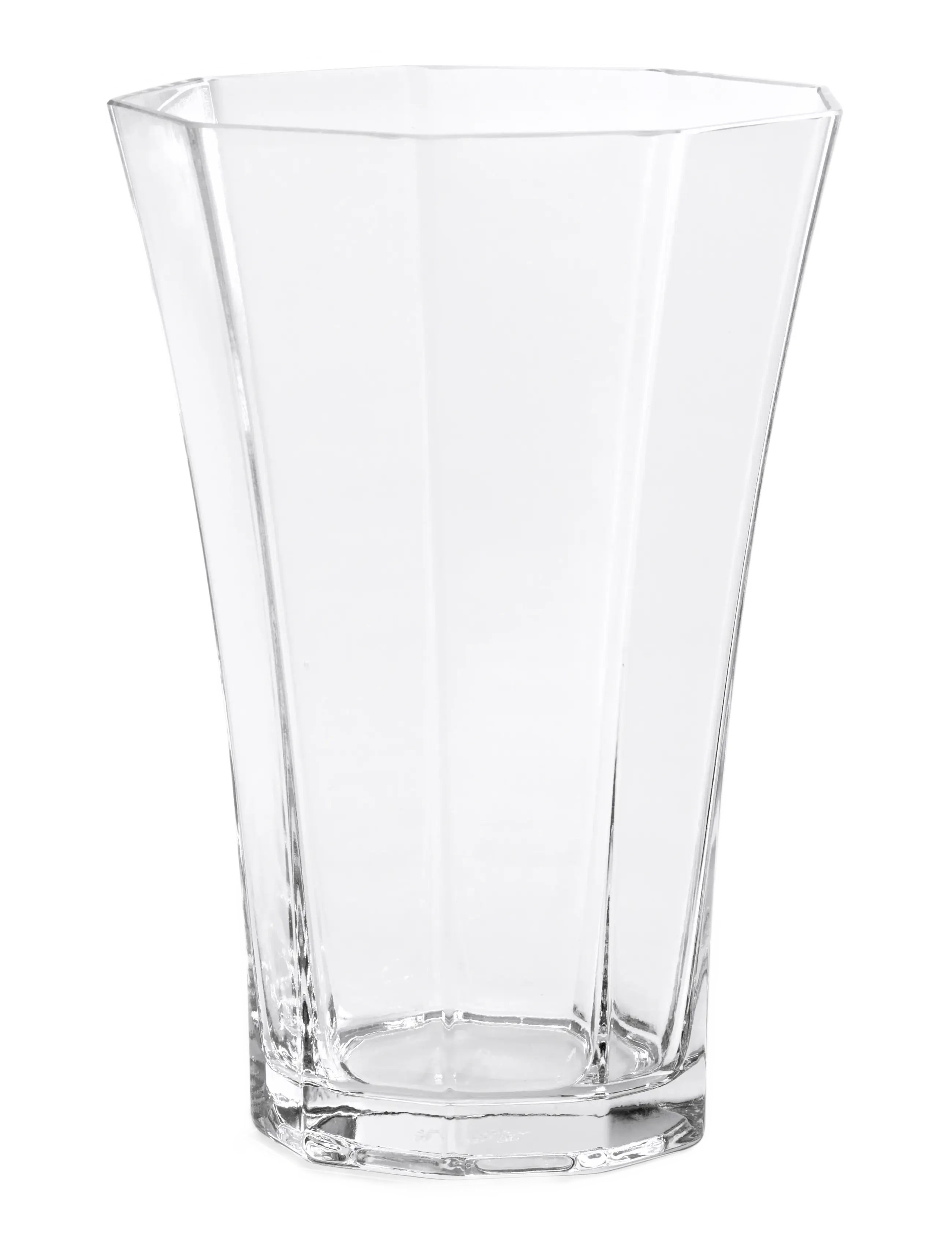 Cooee Design Liliané Vase 18Cm Clear, Tulipanvase, Nude, Str: ONE SIZE