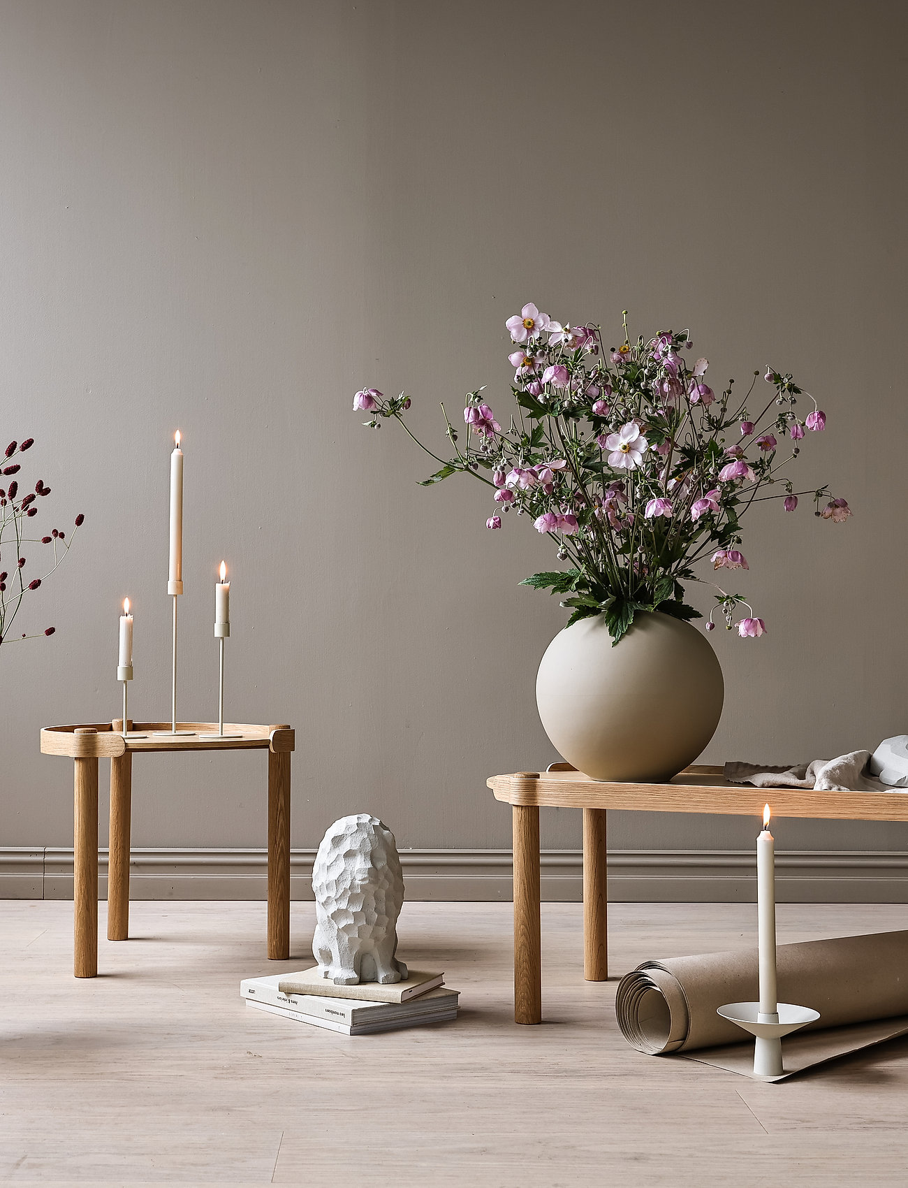 Cooee Design - Candlestick 13cm - madalaimad hinnad - sand - 5
