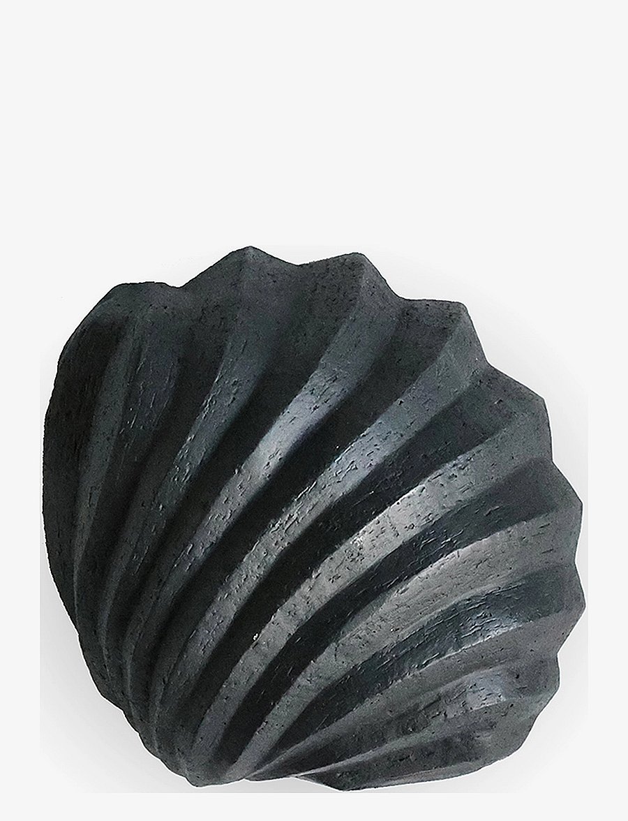 Cooee Design - Sculpture The Clam Shell Coal - portselanist kujukesed ja skulptuurid - coal - 0