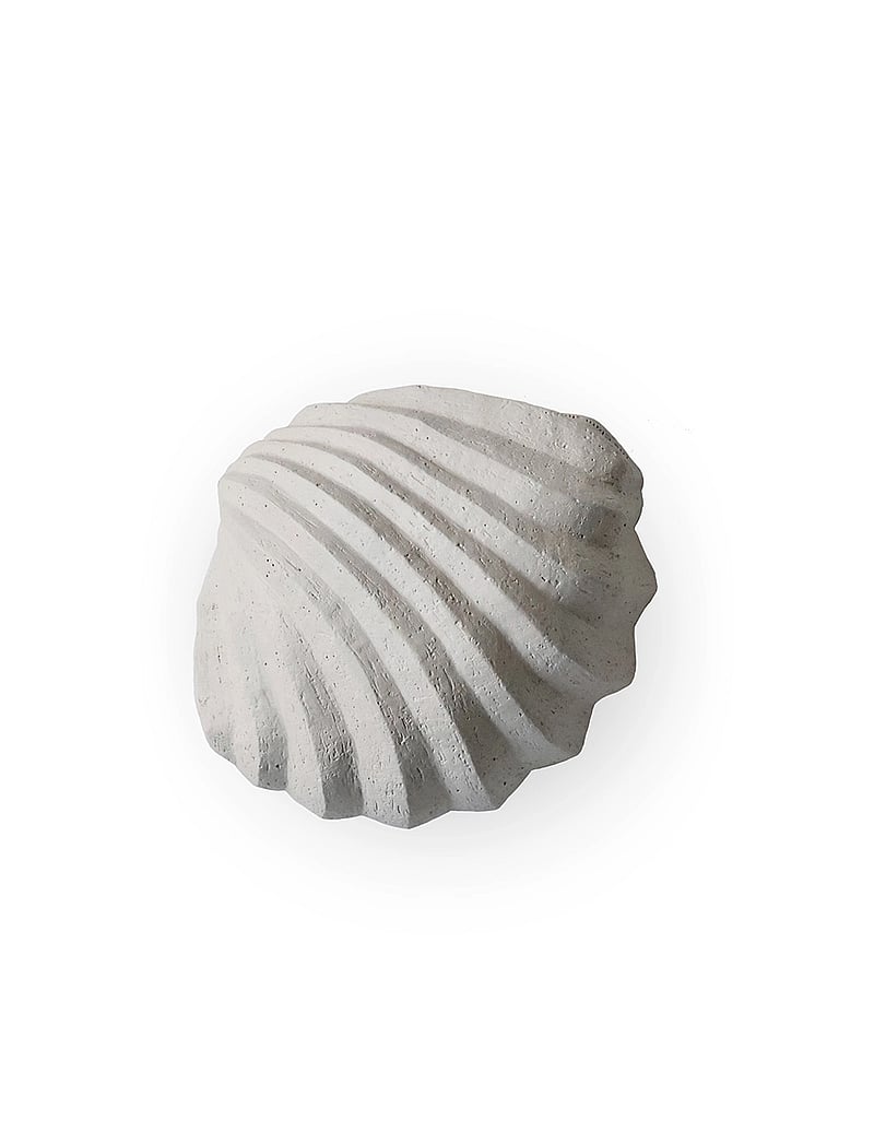 Cooee Design - Sculpture The Clam Shell Coal - portselanist kujukesed ja skulptuurid - limestone - 0