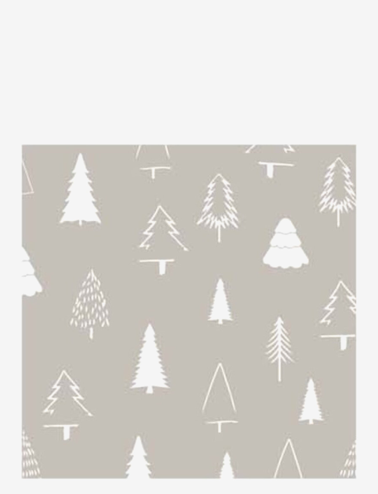 Cooee Design Napkin Woods - Christmas gifts - SAND/WHITE / grey