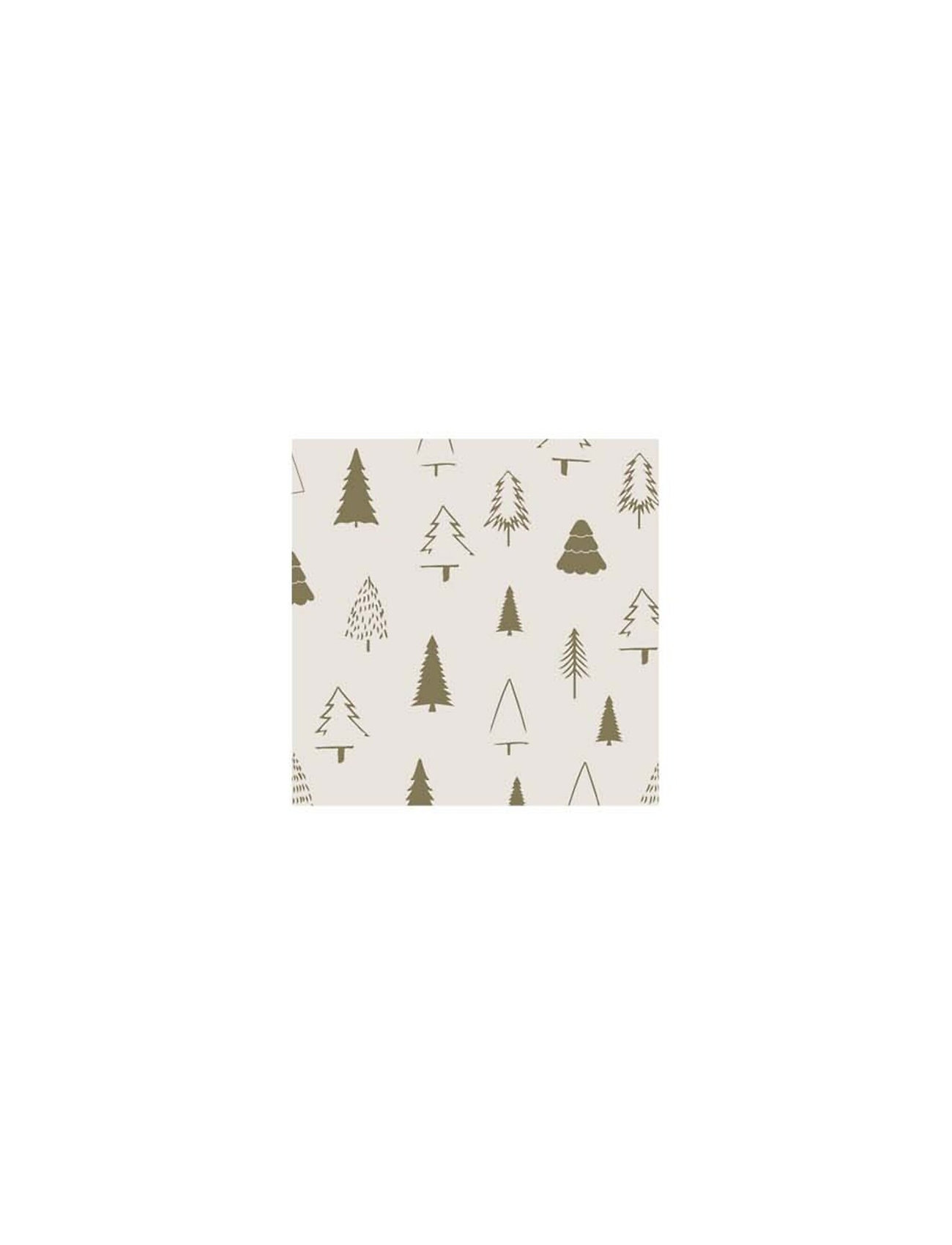 Cooee Design - Napkin Woods - papirservietter - shell/olive - 0