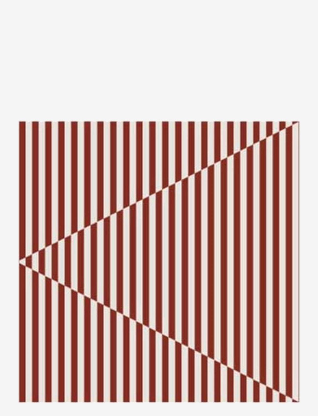 Cooee Design Napkin Broken Lines, Paper Serviet, Rød, Str: ONE SIZE