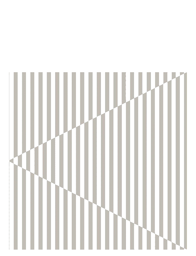 Cooee Design - Napkin Broken Lines - papierservietten - sand/white - 0