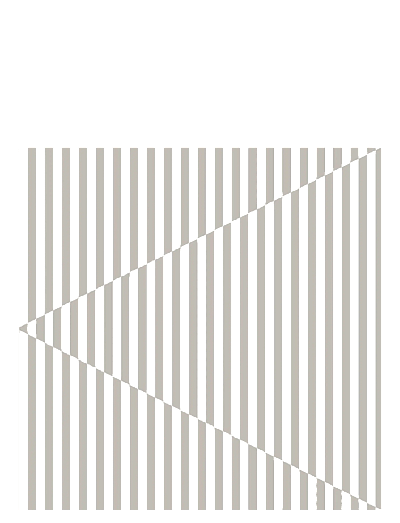 Cooee Design Napkin Broken Lines - Outdoorbereich - SAND/WHITE / cream