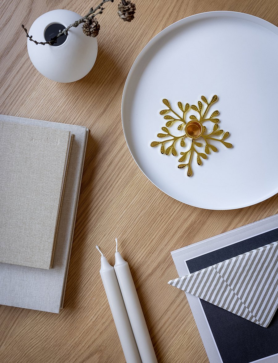 Cooee Design - Napkin Broken Lines - stoffservietten - sand/white - 2
