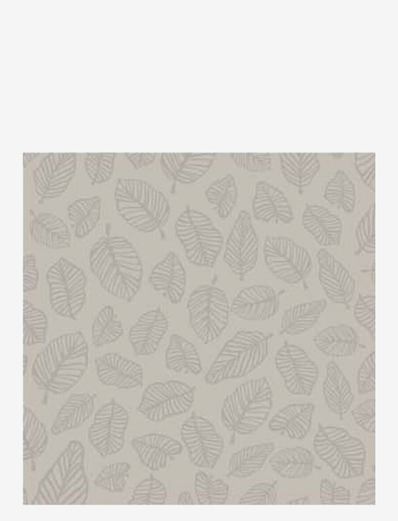 Cooee Design - Napkin Leaf Embossed - papierservietten - sand - 0