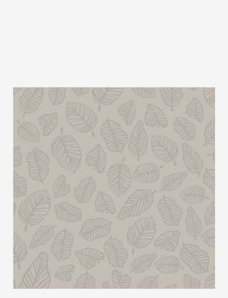 Cooee Design - Napkin Leaf Embossed - stoffservietten - sand - 0