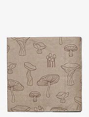 Cooee Design - Napkin Fungi - paper napkins - sand - 0