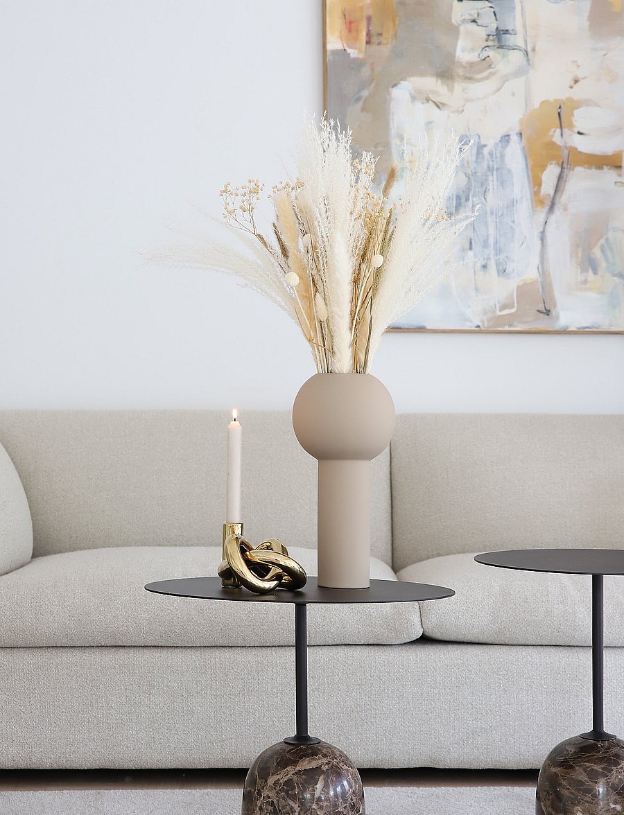 Cooee Design - Lykke One - kerzenhalter & kerzenständer - gold - 0