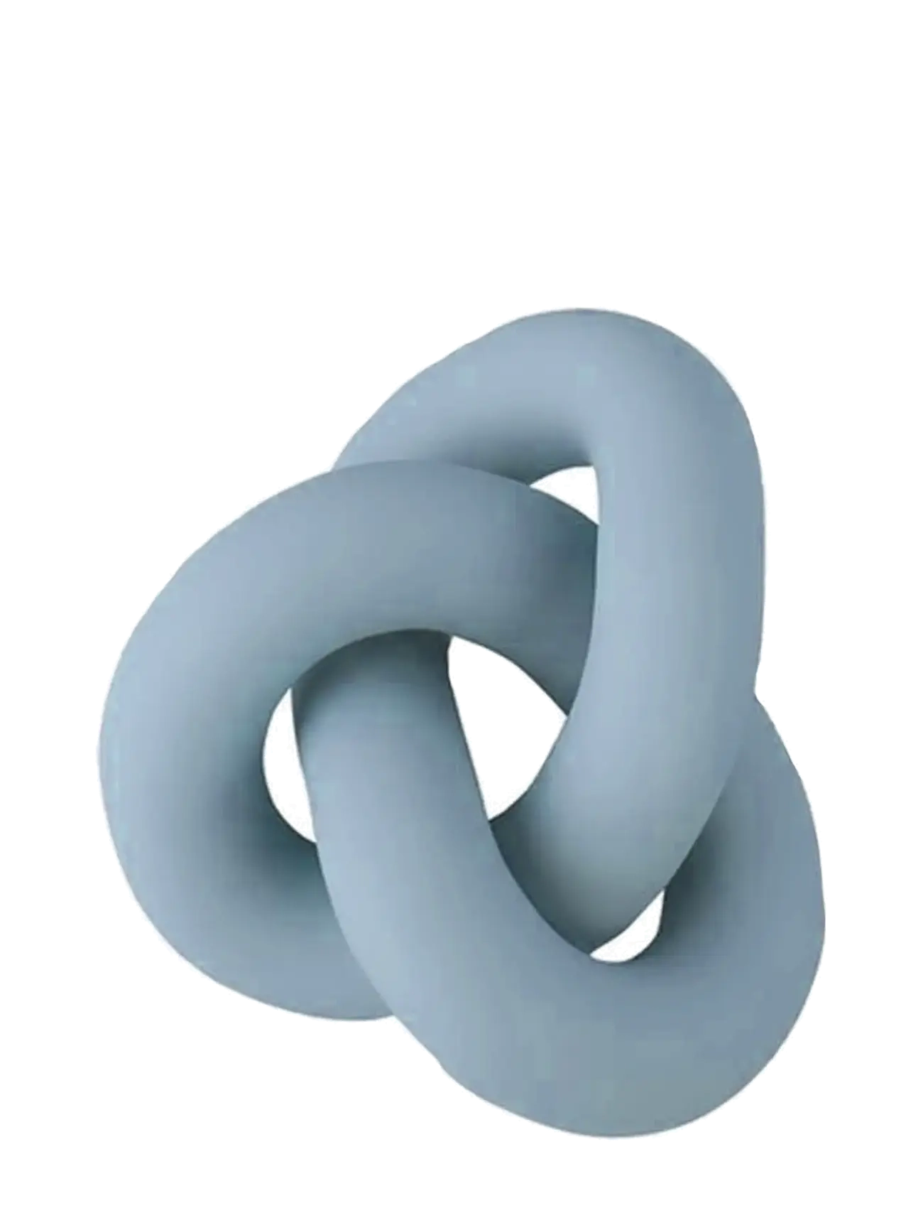 Cooee Design Knot Table Large Pale Blue, Figur og skulptur, Blå, Str: H 9CM