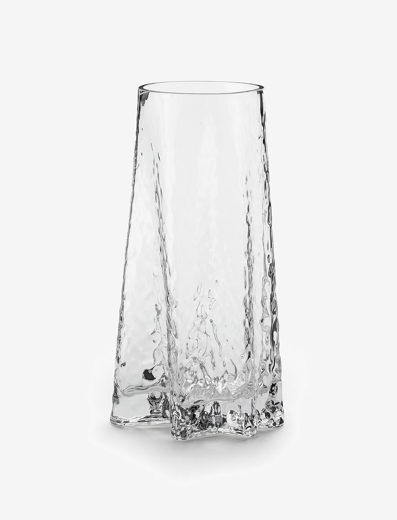Cooee Design - Gry Vase 30cm - geburtstagsgeschenke - clear - 0