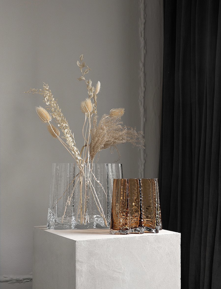 Cooee Design - Gry Wide Vase - sünnipäevakingitused - cognac - 3