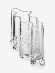Cooee Design - Gry Wide Vase 24cm - tulpenvasen - clear - 1