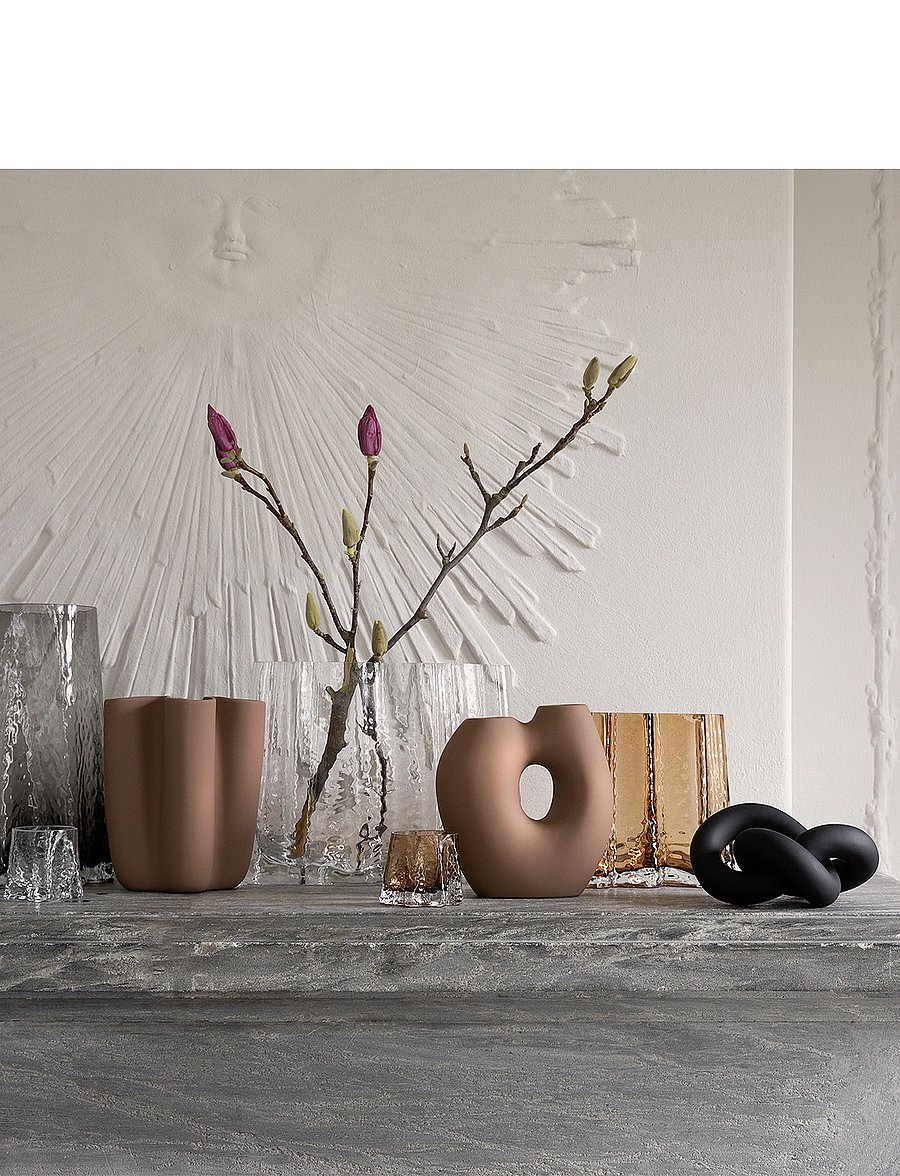 Cooee Design - Gry Wide Vase - osta hinna alusel - clear - 0