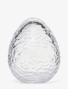 Gry Standing Egg 12cm Clear, Cooee Design