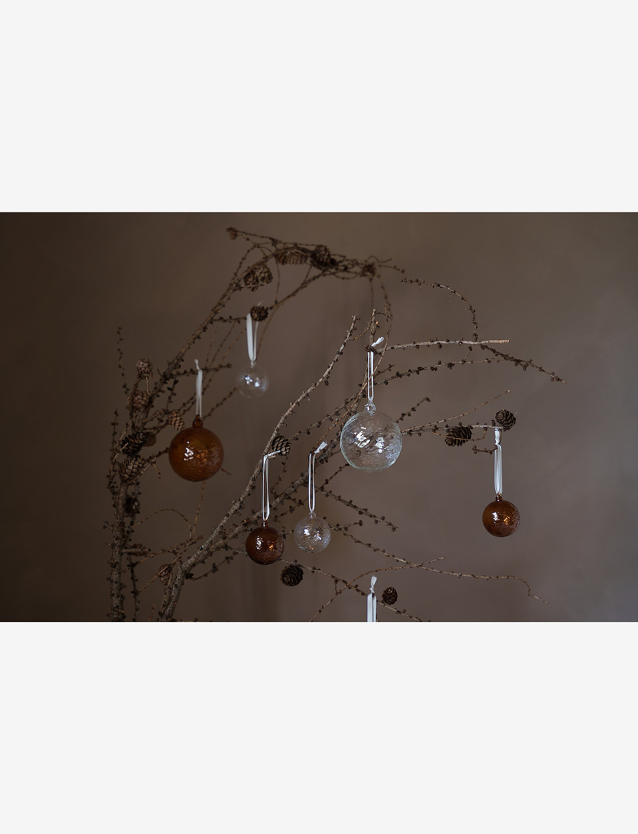 Cooee Design - Gry Marble 8 cm - clear - 1