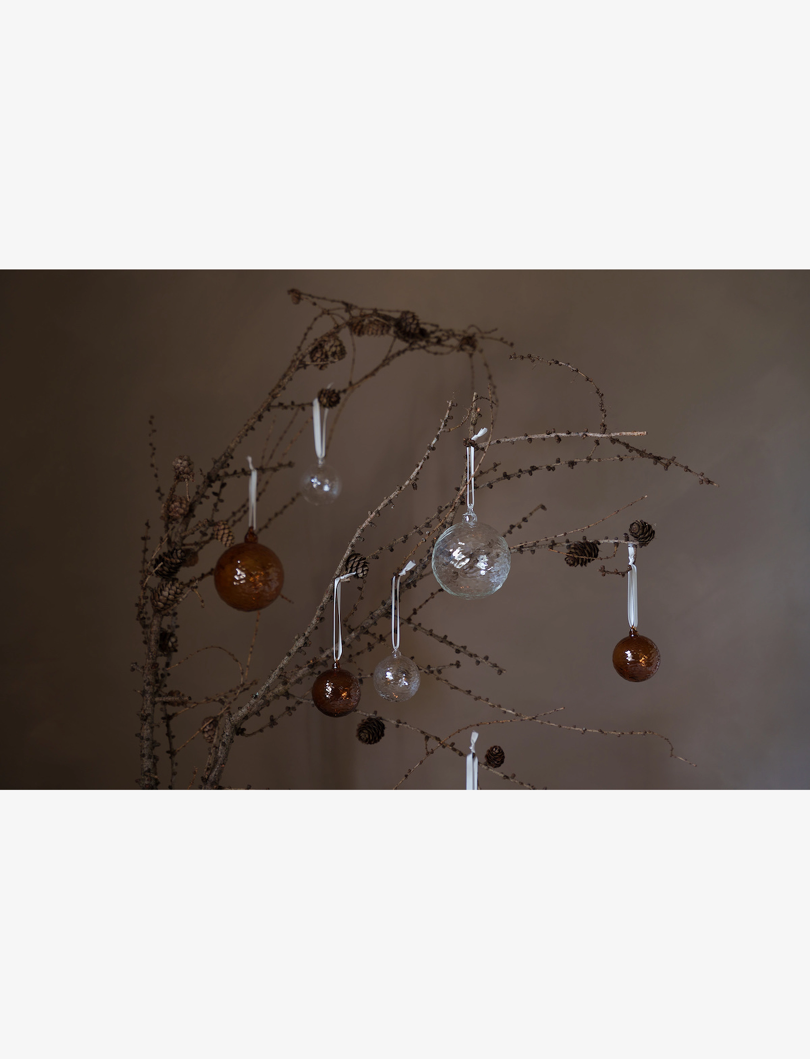 Cooee Design - Gry Marble 8 cm - clear - 1