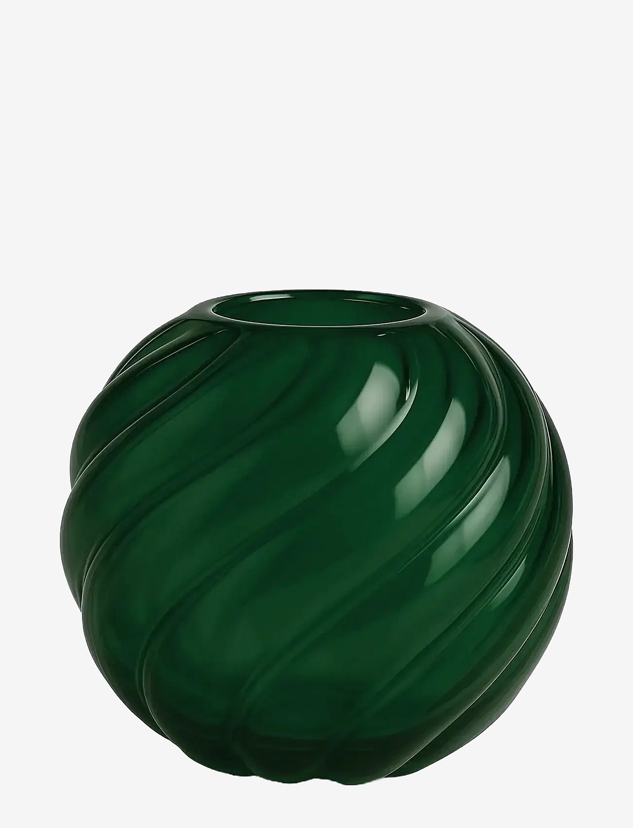 Cooee Design | Twist Ball Vase 20 Cm Forest Green | H:18CM