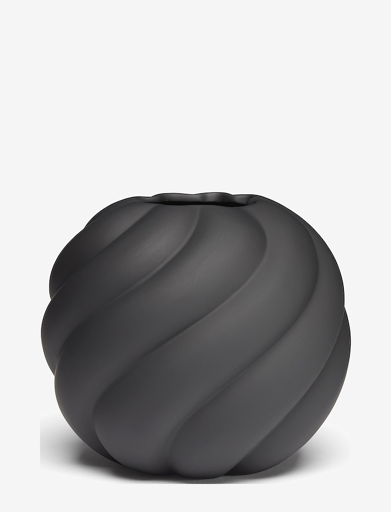 Cooee Design - Twist Ball vase - vasen - black - 0