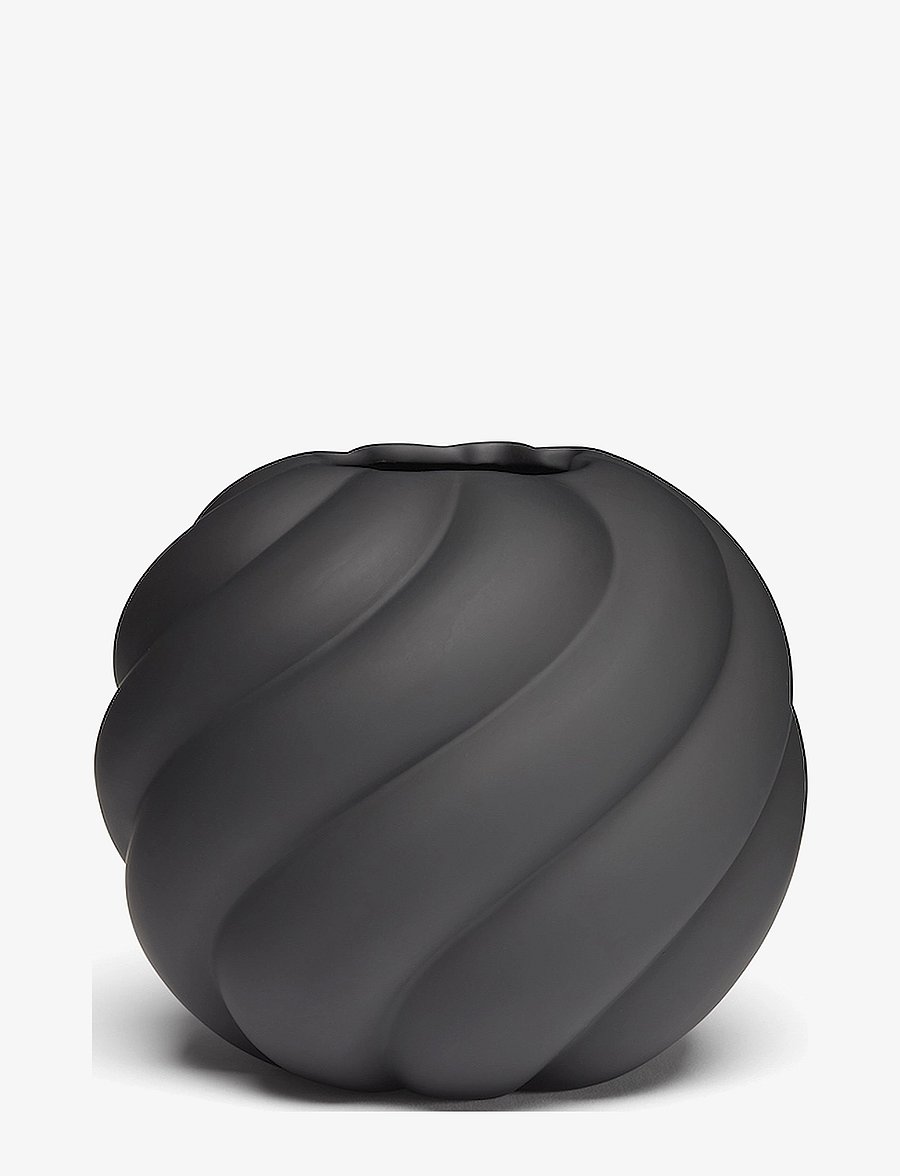 Cooee Design - Twist Ball vase - die niedrigsten preise - black - 0