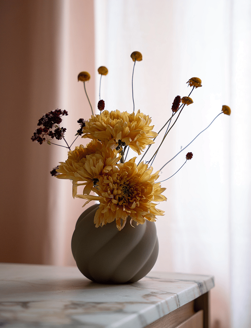 Cooee Design - Twist Ball vase - osta hinna alusel - sand - 0