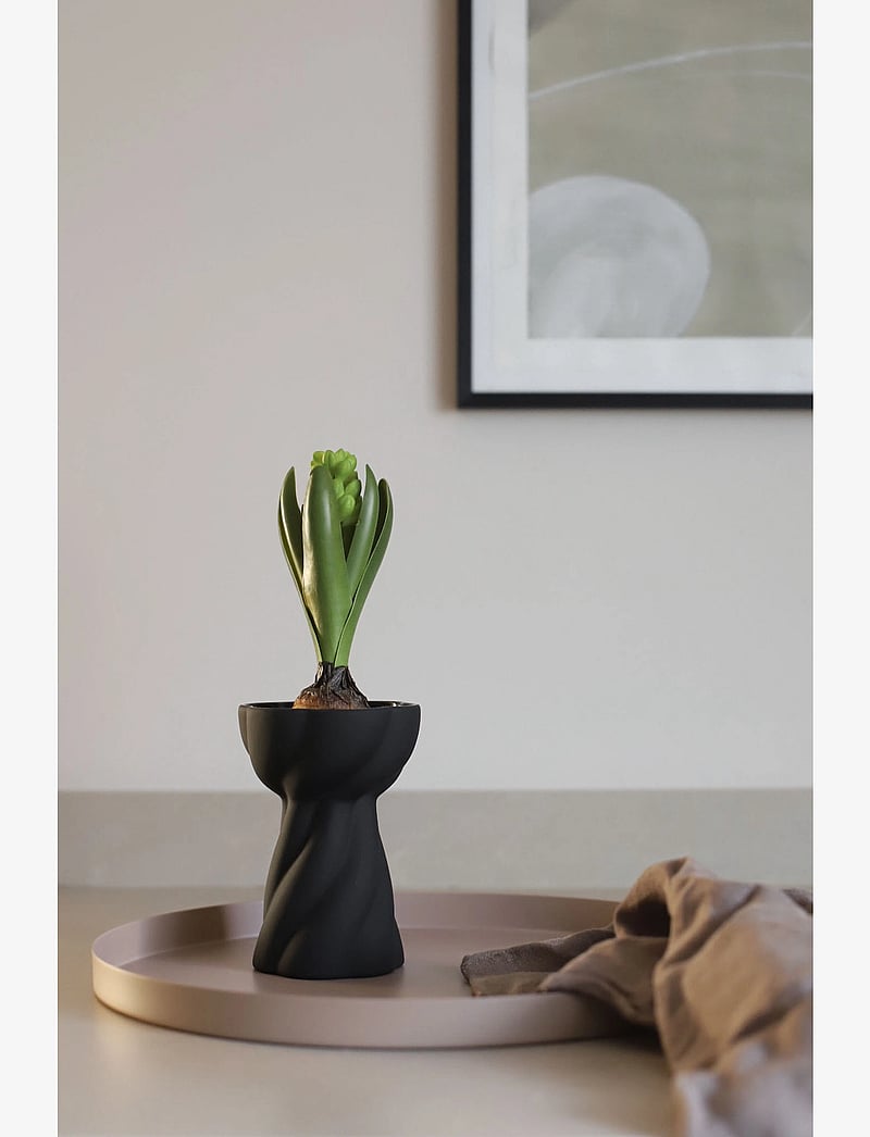 Cooee Design - Twist Bulb Black - wazony - black - 1