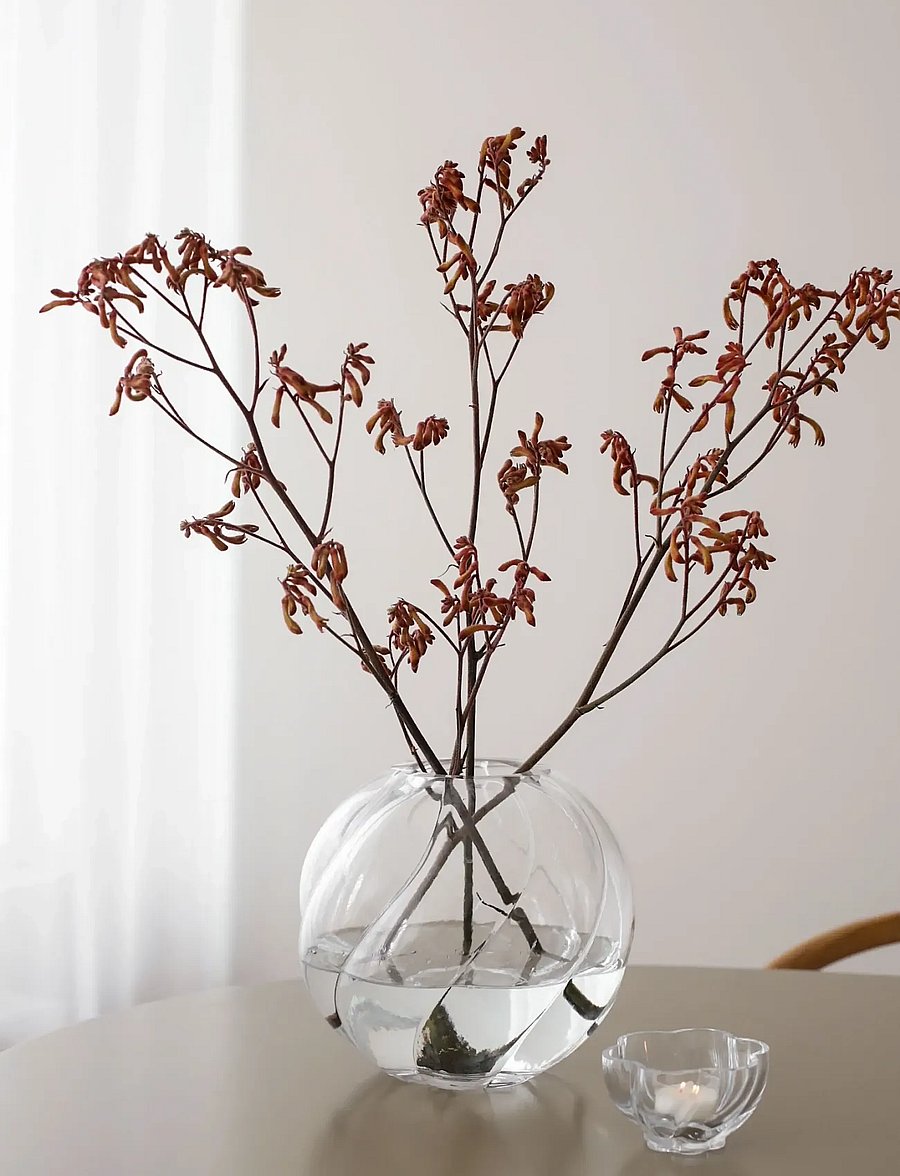 Cooee Design - Twist Tealight Glass - teelichthalter - clear - 0