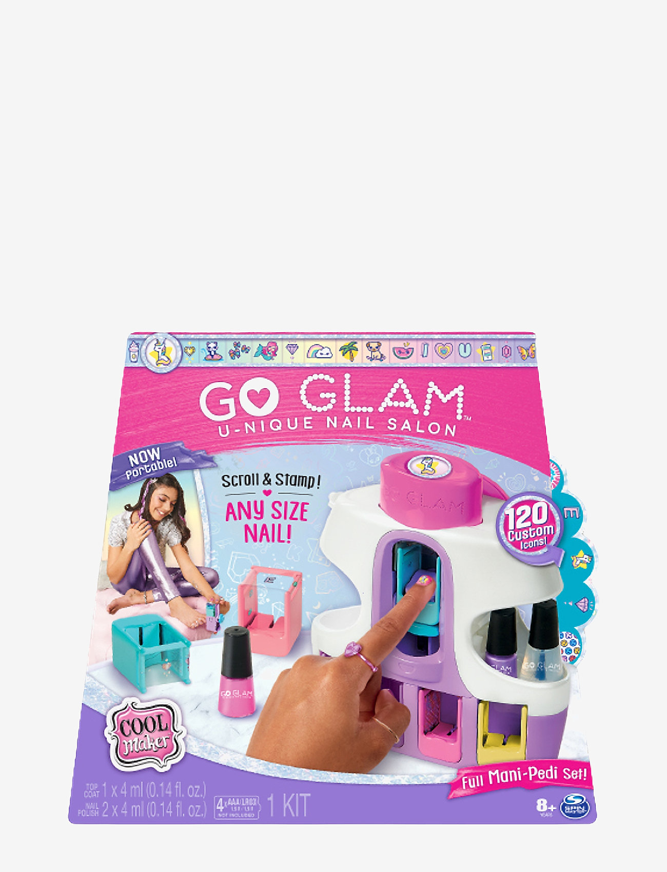 Cool Maker - Cool Maker Go Glam U-Nique Nail Salon - födelsedagspresenter - multi - 0