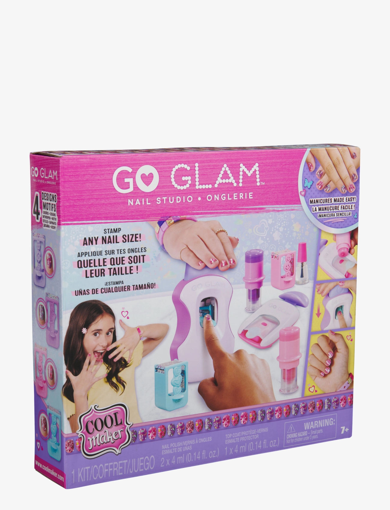 Cool Maker - Cool Maker Go Glam Mani-Mask Nail Studio - låtsassmink & accessoarer - multi - 3