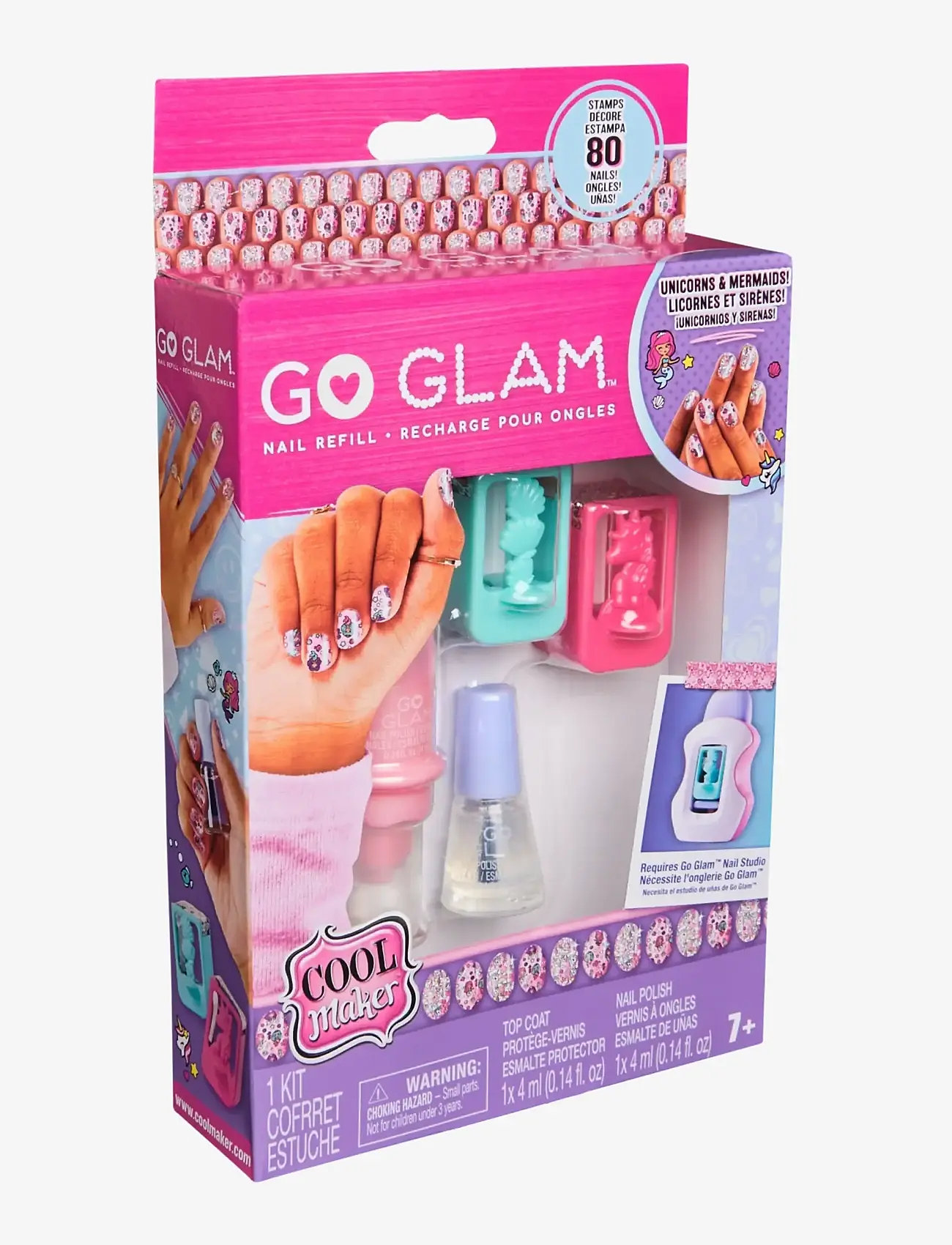 Cool Maker - Cool Maker Go Glam Mani-Mask Nail Studio Refill - kreasæt - muti - 5